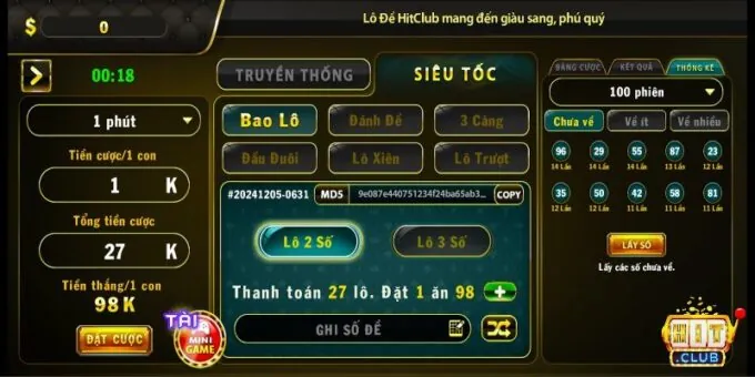 Hướng Dẫn Tham Gia Xổ Số HitClub Đơn Giản